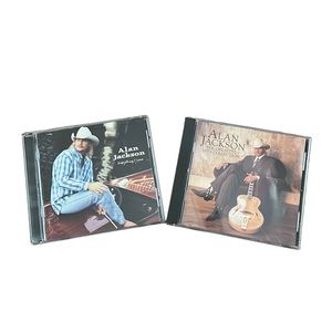 Alan Jackson CDs set of TWO!!